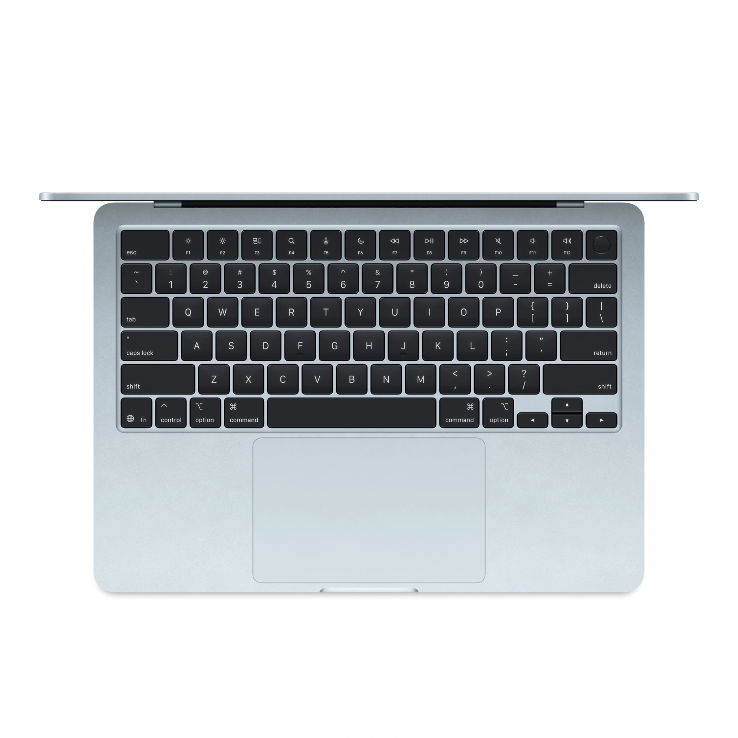 Ноутбук Apple Macbook Air 13" (2025) M4 16 ГБ, 256 ГБ SSD (MC6T4), "голубое небо"